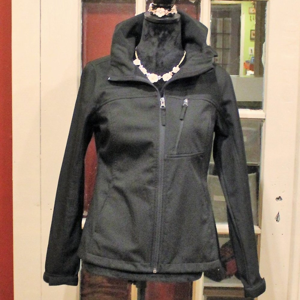 FREE TECH JACKET COAT RICH BLACK - Picture 6 of 8